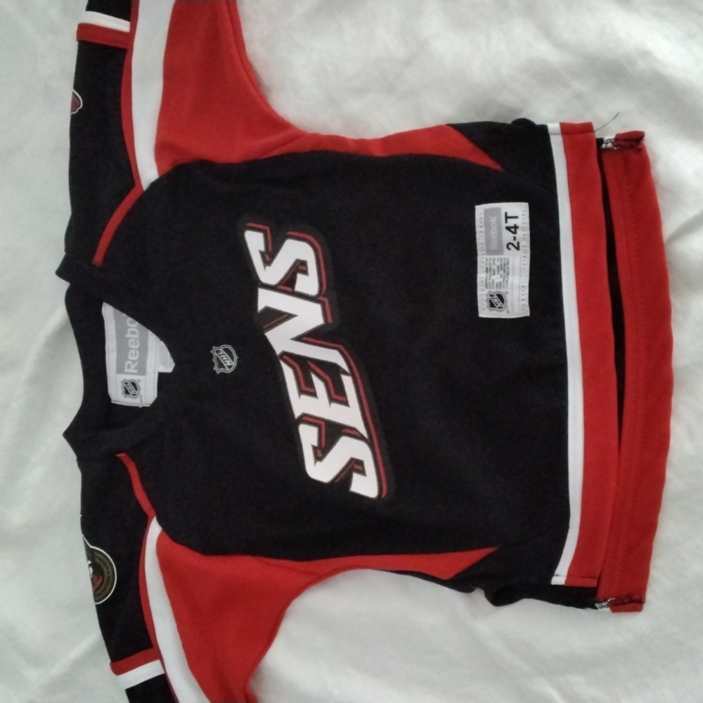 Reebok NHL Ottawa Senators Hockey Jersey, 2-4T